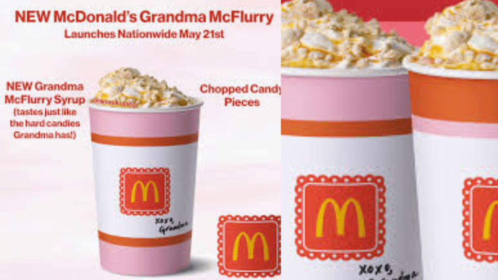 Grandma's Back! New McFlurry at McDonald's