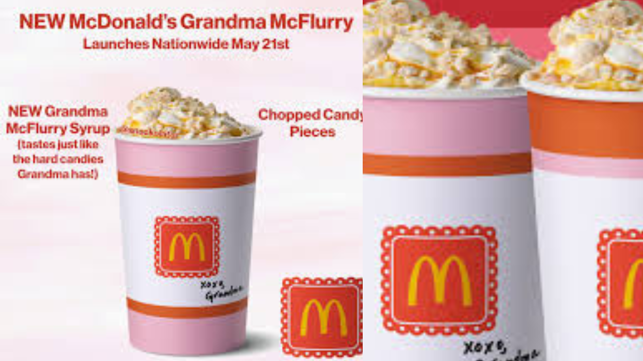 Grandma’s Back! New McFlurry at McDonald’s