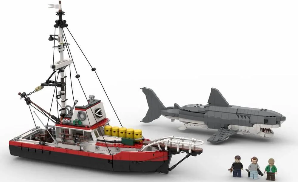 Jaws Fans Ahoy! Lego Jaws Set Sails This Summer