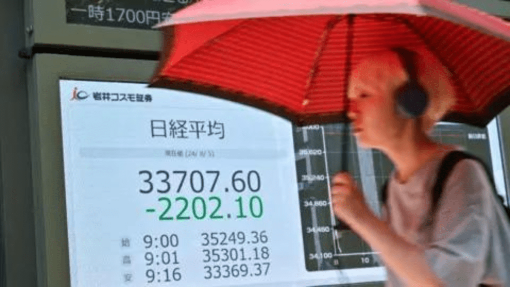 Global Stock Markets Plunge Amid Recession Fears and Strengthening Yen